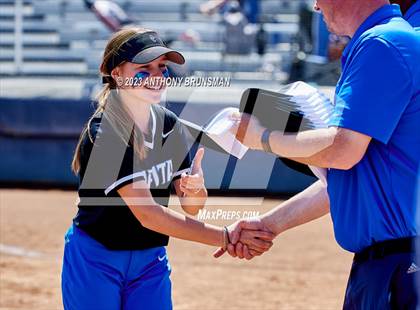 Thumbnail 2 in Capital Christian vs. Dixon (CIF SJS D4 Final - Pregame/Postgame) photogallery.