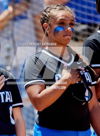 Thumbnail 3 in Capital Christian vs. Dixon (CIF SJS D4 Final - Pregame/Postgame) photogallery.