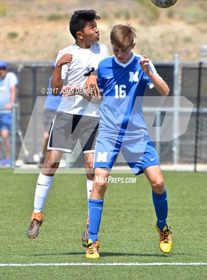 Thumbnail 2 in St. Michael's vs. Monte Del Sol Charter photogallery.