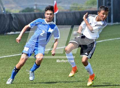 Thumbnail 1 in St. Michael's vs. Monte Del Sol Charter photogallery.
