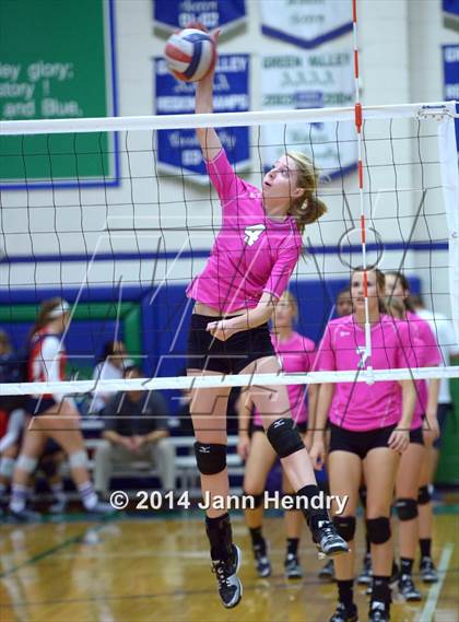 Thumbnail 2 in Faith Lutheran vs. Cathedral Catholic (Durango Fall Classic) photogallery.