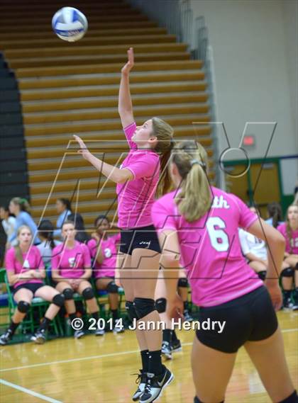 Thumbnail 3 in Faith Lutheran vs. Cathedral Catholic (Durango Fall Classic) photogallery.