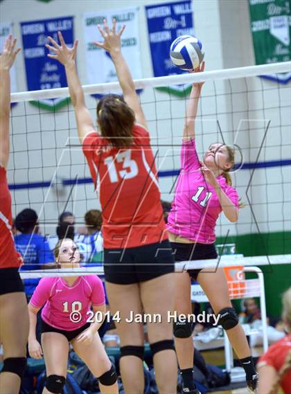 Thumbnail 2 in Faith Lutheran vs. Cathedral Catholic (Durango Fall Classic) photogallery.