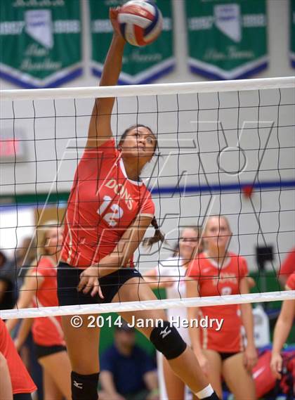Thumbnail 2 in Faith Lutheran vs. Cathedral Catholic (Durango Fall Classic) photogallery.
