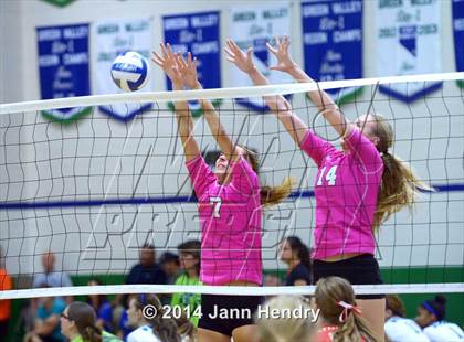 Thumbnail 3 in Faith Lutheran vs. Cathedral Catholic (Durango Fall Classic) photogallery.