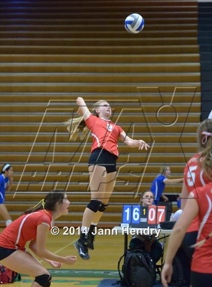 Thumbnail 1 in Faith Lutheran vs. Cathedral Catholic (Durango Fall Classic) photogallery.
