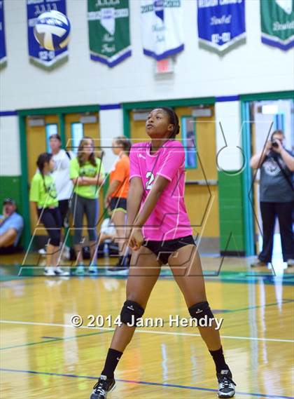 Thumbnail 3 in Faith Lutheran vs. Cathedral Catholic (Durango Fall Classic) photogallery.