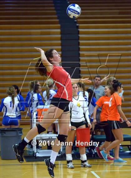 Thumbnail 1 in Faith Lutheran vs. Cathedral Catholic (Durango Fall Classic) photogallery.