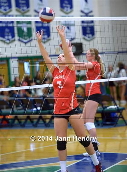 Thumbnail 1 in Faith Lutheran vs. Cathedral Catholic (Durango Fall Classic) photogallery.