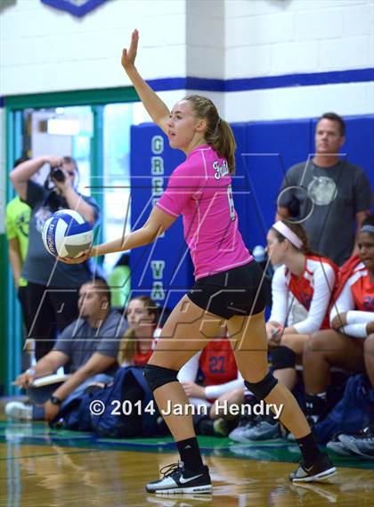 Thumbnail 2 in Faith Lutheran vs. Cathedral Catholic (Durango Fall Classic) photogallery.