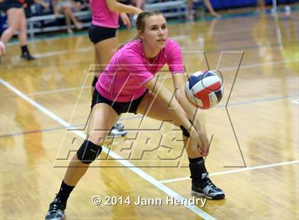 Thumbnail 2 in Faith Lutheran vs. Cathedral Catholic (Durango Fall Classic) photogallery.
