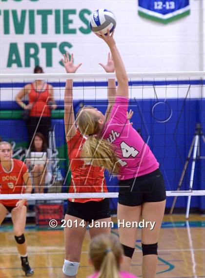 Thumbnail 1 in Faith Lutheran vs. Cathedral Catholic (Durango Fall Classic) photogallery.