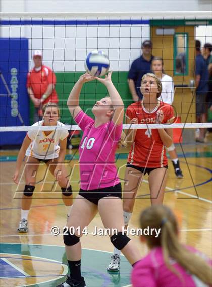 Thumbnail 3 in Faith Lutheran vs. Cathedral Catholic (Durango Fall Classic) photogallery.