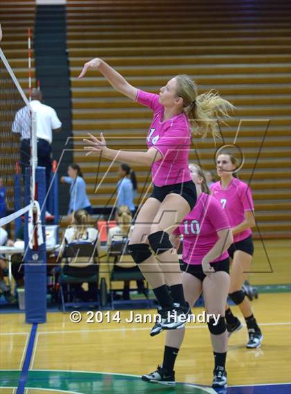 Thumbnail 2 in Faith Lutheran vs. Cathedral Catholic (Durango Fall Classic) photogallery.