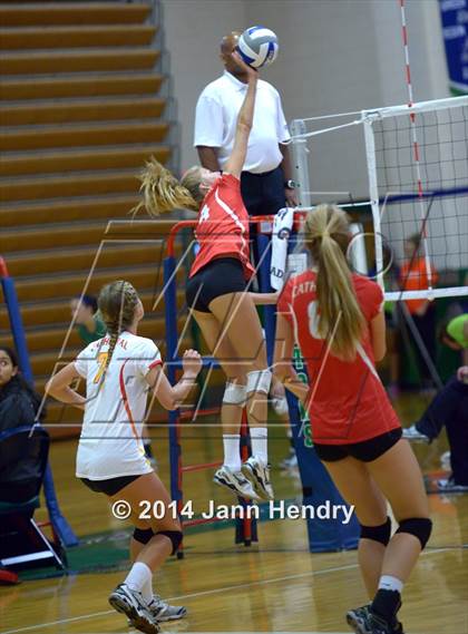 Thumbnail 2 in Faith Lutheran vs. Cathedral Catholic (Durango Fall Classic) photogallery.