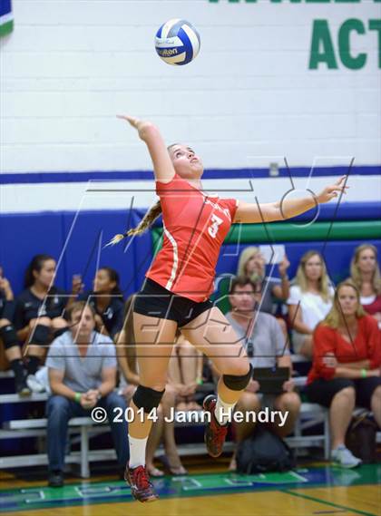 Thumbnail 2 in Faith Lutheran vs. Cathedral Catholic (Durango Fall Classic) photogallery.