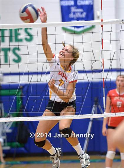 Thumbnail 3 in Faith Lutheran vs. Cathedral Catholic (Durango Fall Classic) photogallery.