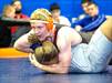 This MaxPreps.com professional photo is from the gallery Rocky River vs Parkwood which features Rocky River high school athletes playing  Wrestling.