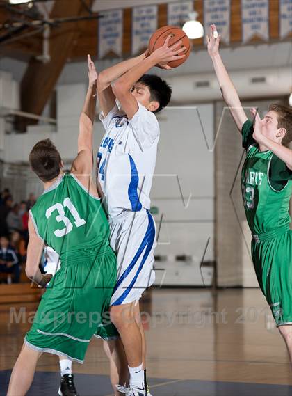 Thumbnail 2 in St. Mary's vs Rancho Bernardo (Torrey Pines Holiday Classic) photogallery.
