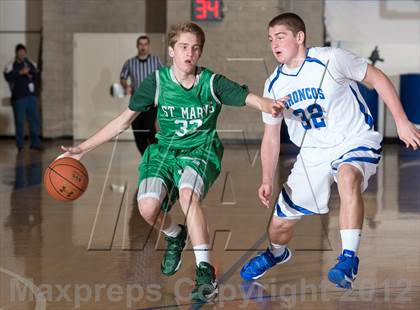 Thumbnail 1 in St. Mary's vs Rancho Bernardo (Torrey Pines Holiday Classic) photogallery.