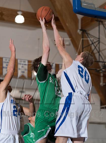 Thumbnail 3 in St. Mary's vs Rancho Bernardo (Torrey Pines Holiday Classic) photogallery.
