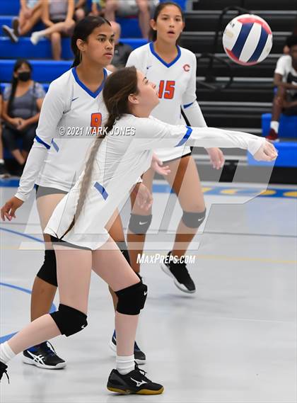 Thumbnail 2 in Rancho Solano Prep vs. Camelback (PCDS Desert Classic) photogallery.