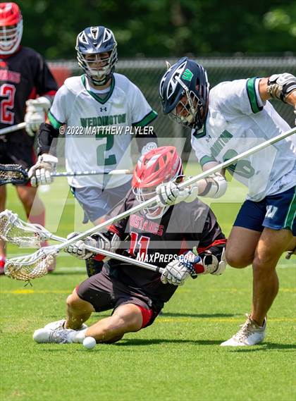 Thumbnail 2 in Weddington vs. Middle Creek (NCHSAA 4A - Final) (1 of 2 - the Game) photogallery.