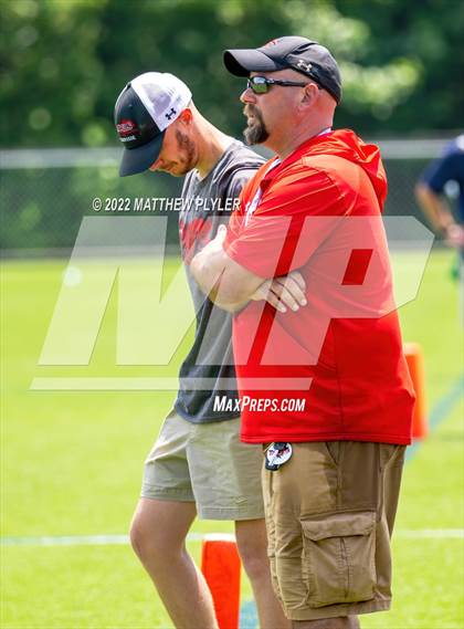 Thumbnail 2 in Weddington vs. Middle Creek (NCHSAA 4A - Final) (1 of 2 - the Game) photogallery.