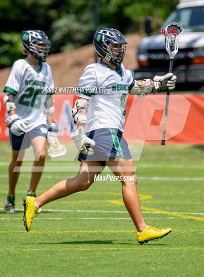 Thumbnail 2 in Weddington vs. Middle Creek (NCHSAA 4A - Final) (1 of 2 - the Game) photogallery.