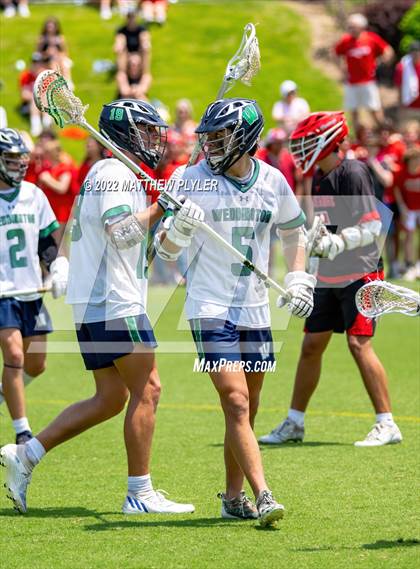 Thumbnail 3 in Weddington vs. Middle Creek (NCHSAA 4A - Final) (1 of 2 - the Game) photogallery.