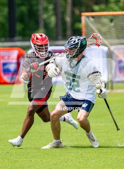 Thumbnail 2 in Weddington vs. Middle Creek (NCHSAA 4A - Final) (1 of 2 - the Game) photogallery.