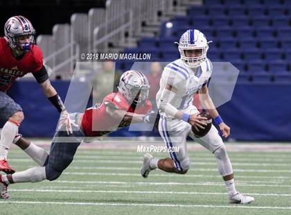 Thumbnail 1 in Veterans Memorial vs Veterans Memorial (UIL 5A Region Playoff) photogallery.