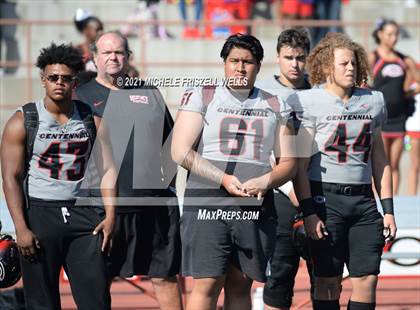 Thumbnail 2 in Centennial vs Sierra Canyon (Honor Bowl) photogallery.