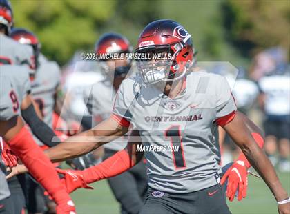 Thumbnail 2 in Centennial vs Sierra Canyon (Honor Bowl) photogallery.
