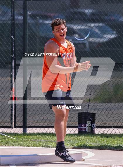 Thumbnail 1 in CHSAA Track & Field 2A Championships (Boys Shot Put) photogallery.