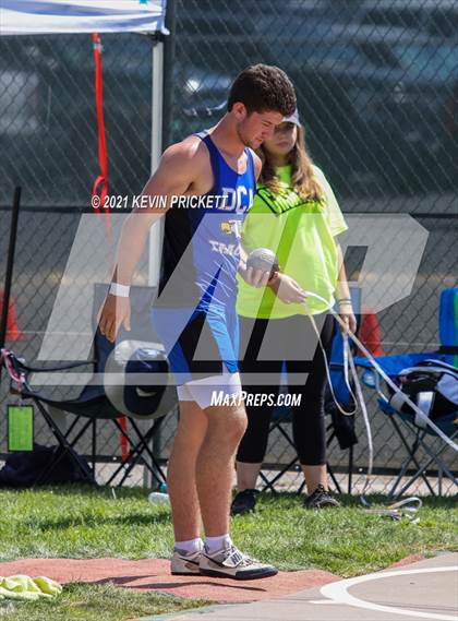 Thumbnail 1 in CHSAA Track & Field 2A Championships (Boys Shot Put) photogallery.
