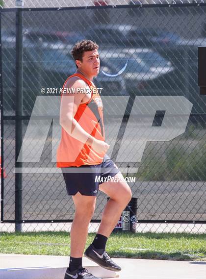 Thumbnail 2 in CHSAA Track & Field 2A Championships (Boys Shot Put) photogallery.