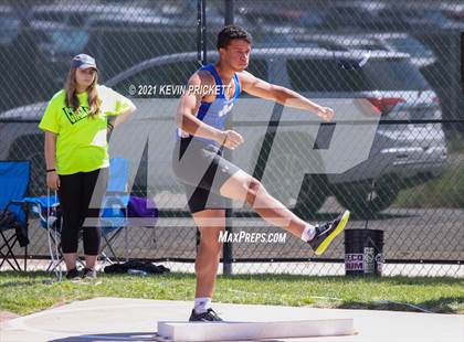 Thumbnail 3 in CHSAA Track & Field 2A Championships (Boys Shot Put) photogallery.