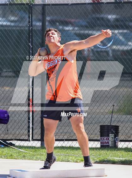 Thumbnail 1 in CHSAA Track & Field 2A Championships (Boys Shot Put) photogallery.