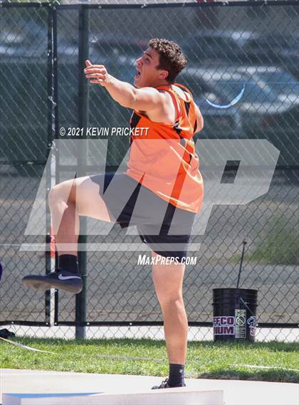 Thumbnail 3 in CHSAA Track & Field 2A Championships (Boys Shot Put) photogallery.