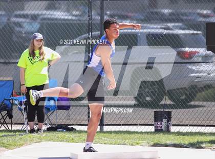 Thumbnail 1 in CHSAA Track & Field 2A Championships (Boys Shot Put) photogallery.