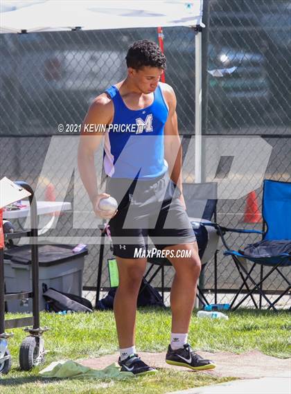 Thumbnail 1 in CHSAA Track & Field 2A Championships (Boys Shot Put) photogallery.