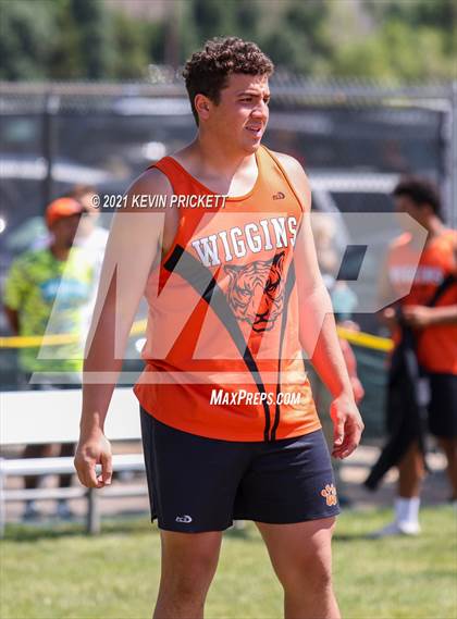 Thumbnail 3 in CHSAA Track & Field 2A Championships (Boys Shot Put) photogallery.