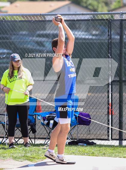 Thumbnail 2 in CHSAA Track & Field 2A Championships (Boys Shot Put) photogallery.
