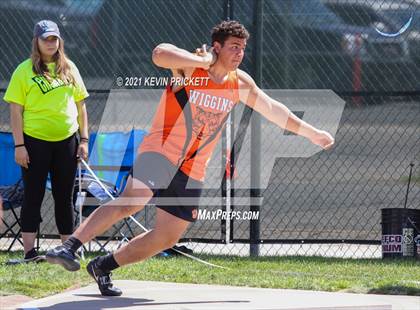 Thumbnail 3 in CHSAA Track & Field 2A Championships (Boys Shot Put) photogallery.