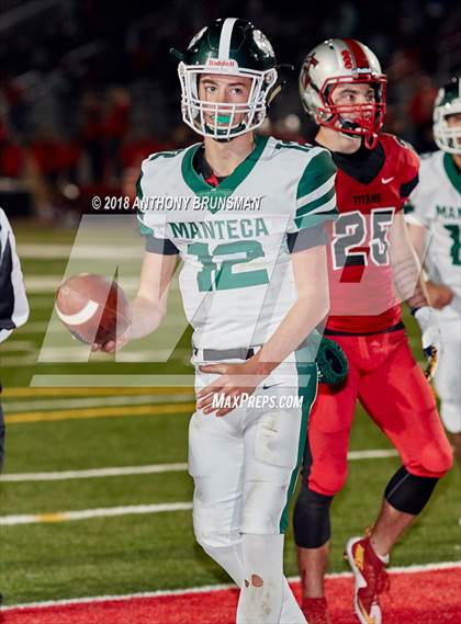 Thumbnail 2 in Antelope vs. Manteca (CIF SJS D3 Playoff) photogallery.