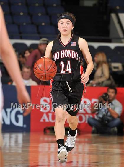 Thumbnail 2 in Rio Hondo Prep vs. Mesa Grande Academy (CIF SS 6AA Final) photogallery.