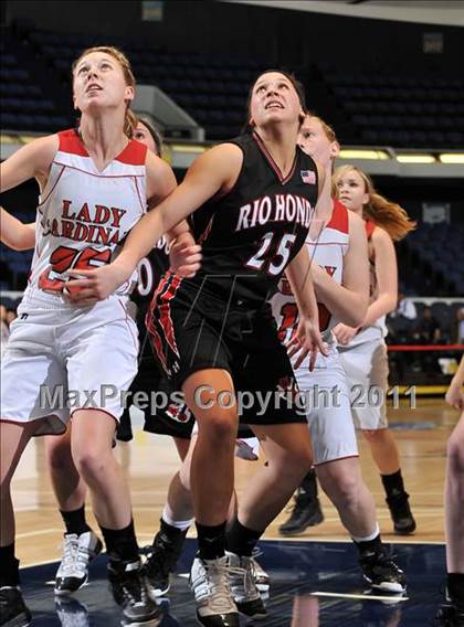 Thumbnail 2 in Rio Hondo Prep vs. Mesa Grande Academy (CIF SS 6AA Final) photogallery.