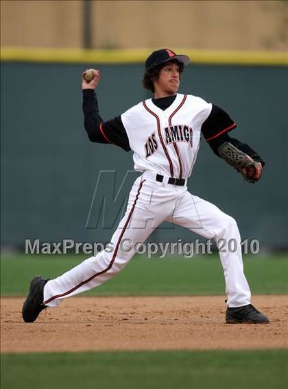 Thumbnail 1 in Los Amigos vs. Capistrano Valley Christian photogallery.