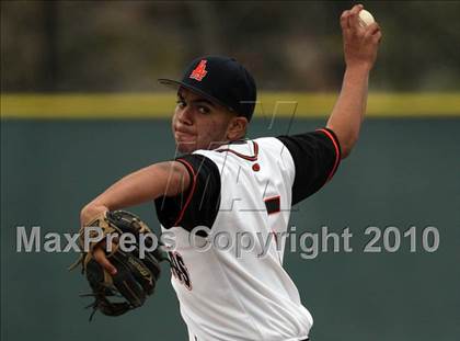 Thumbnail 1 in Los Amigos vs. Capistrano Valley Christian photogallery.